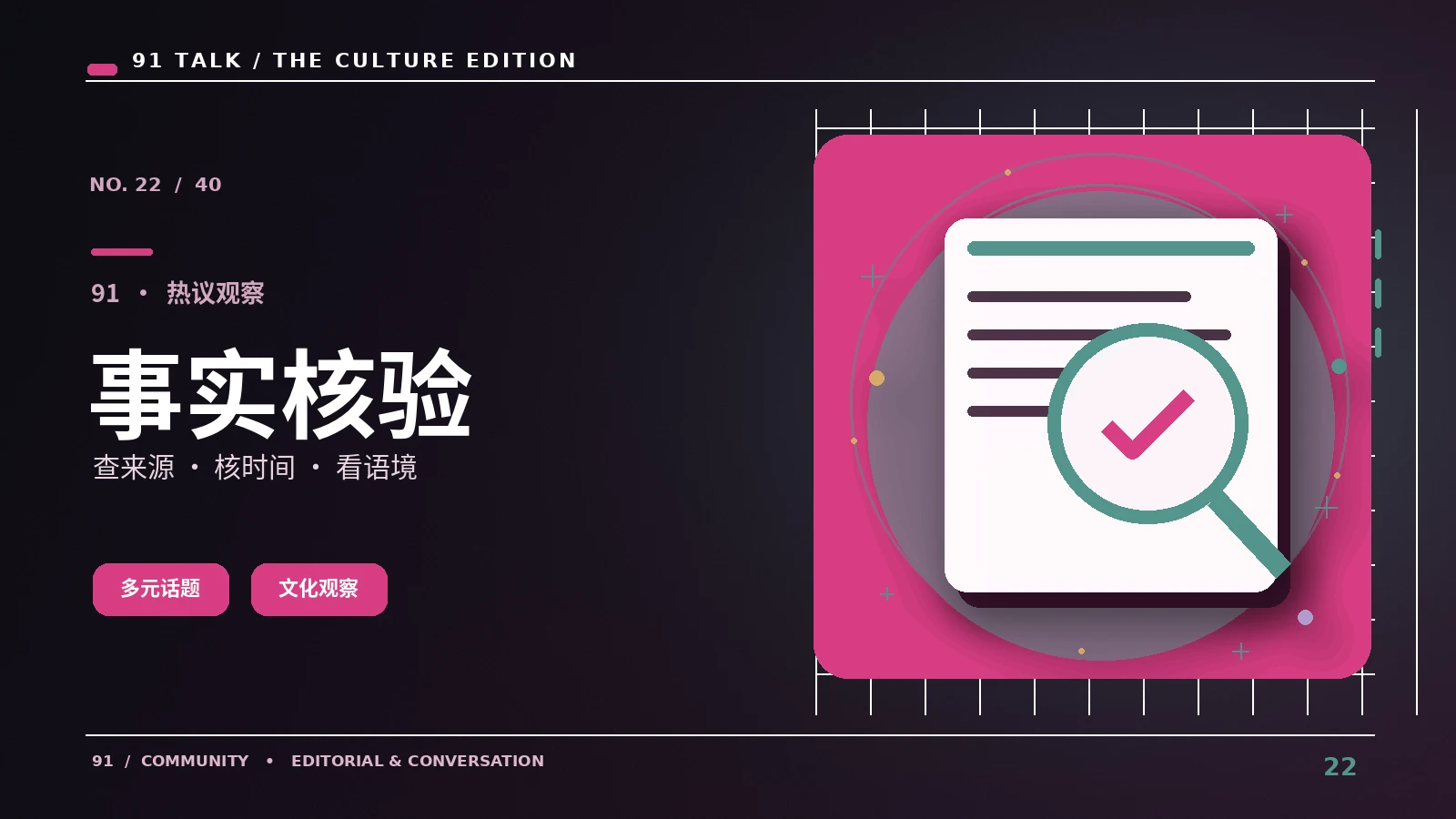 视频辨真课